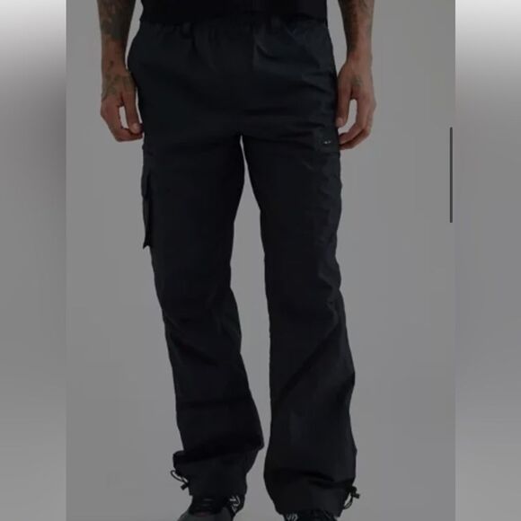 Standard/Cloth Men's Black Cargo Pants size XL/TG - Picture 1 of 12
